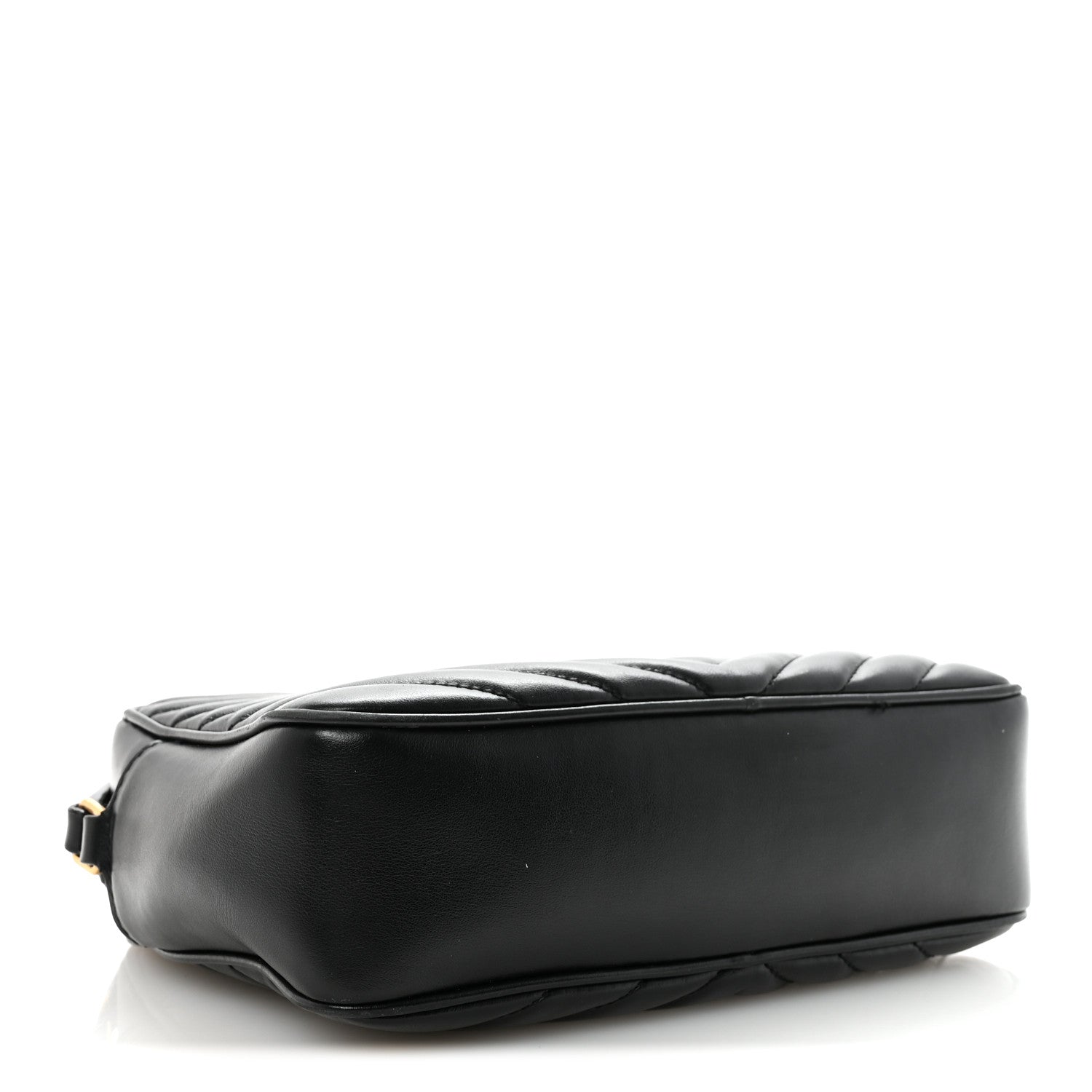 Calfskin Matelasse Monogram Lou Camera Bag Black