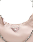Nylon Re-Edition 2005 Shoulder Bag Alabastro