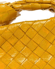 Textured Deerskin Intrecciato Candy Jodie Yellow