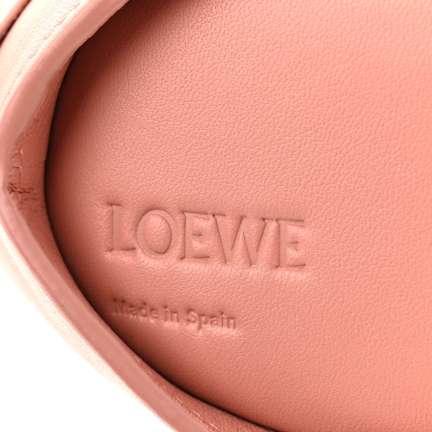Calfskin Shearling Small Bunny Shoulder Bag Peach Bloom