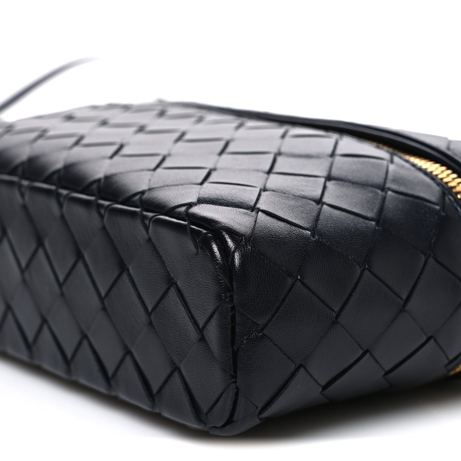 Calfskin Intrecciato Bang Bang Vanity Case Nocturnal