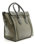 Smooth Calfskin Mini Luggage Almond