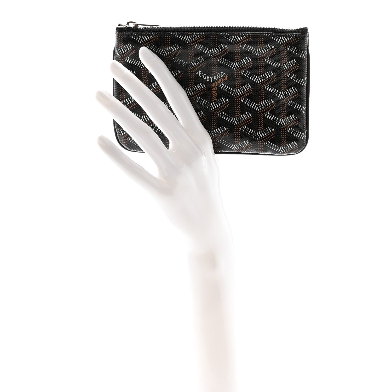 Goyardine Mini Senat Pochette Black