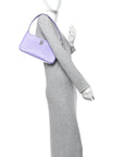 Smooth Calfskin TB Shoulder Bag Soft Violet
