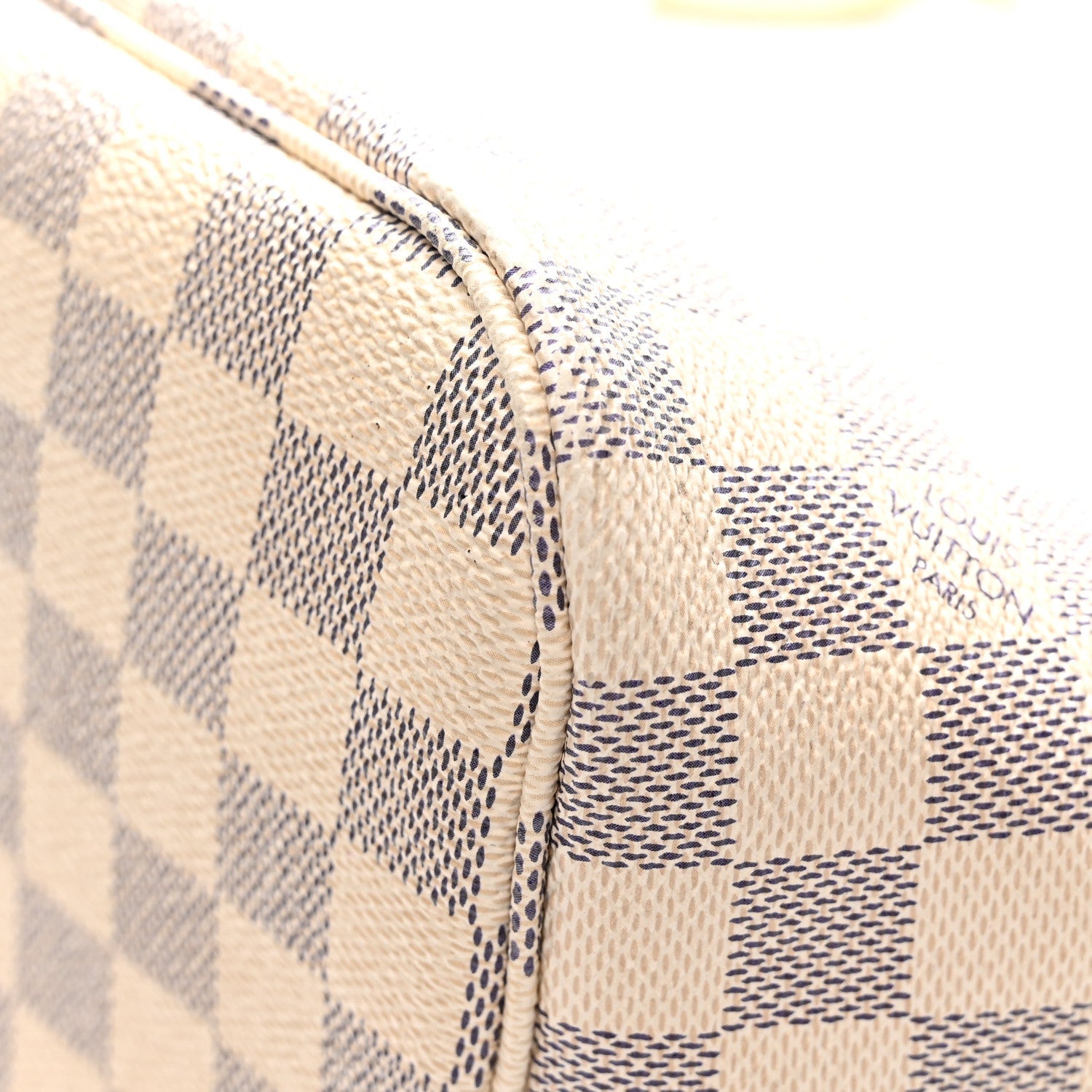 Damier Azur Neo Neverfull MM Rose Ballerine
