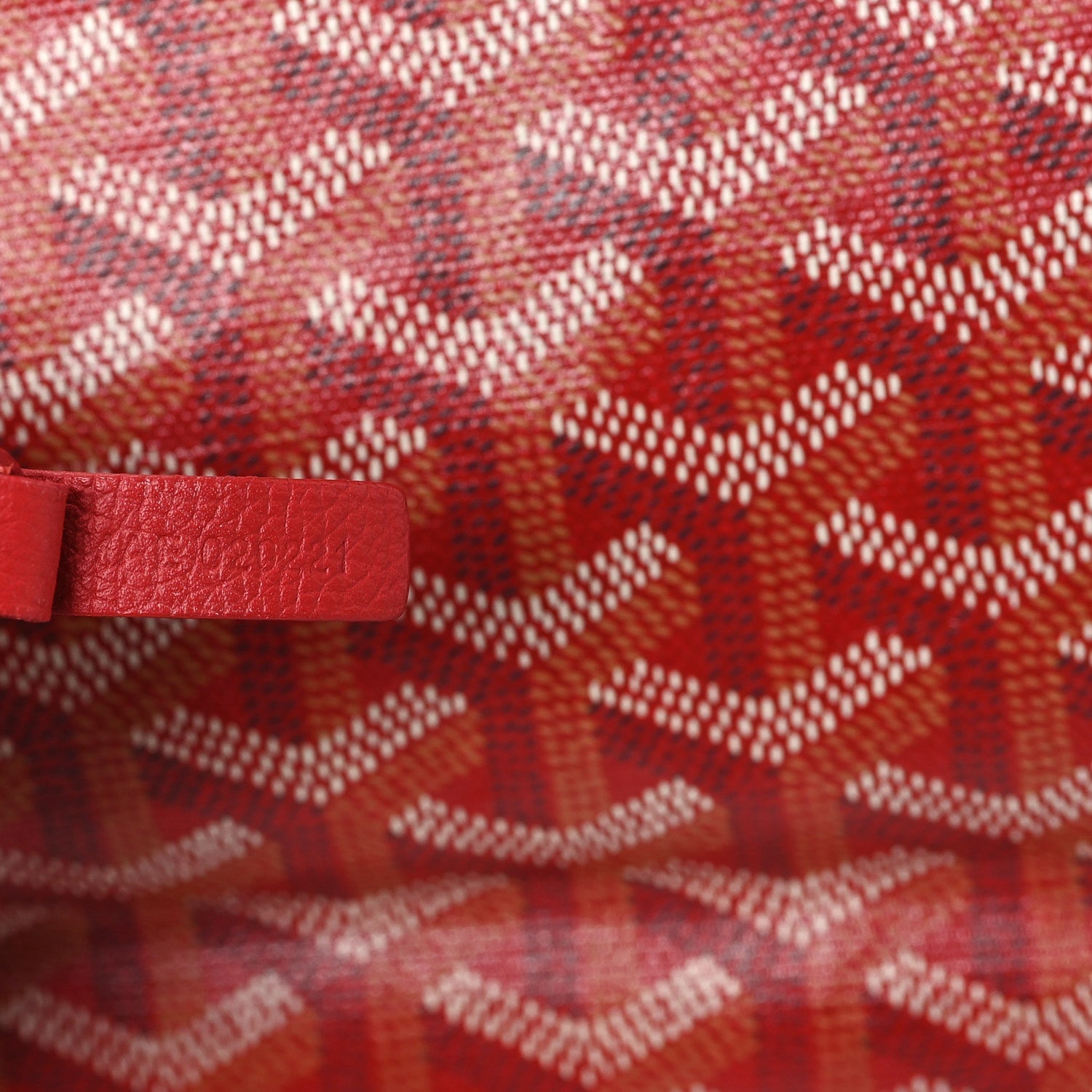 Goyardine Saint Louis GM Red