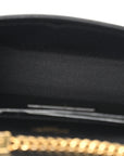 Grain De Poudre Small Classic Monogram Kate Satchel Black