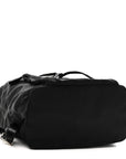 Tessuto Nylon Vela Cinch Backpack Black
