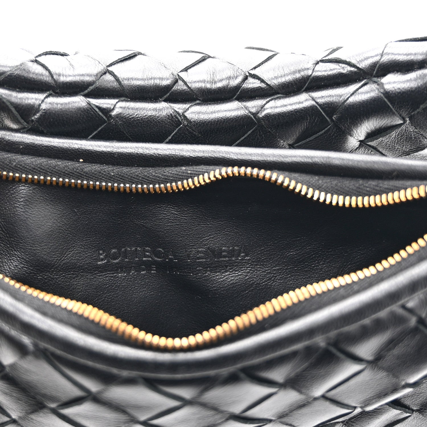 Nappa Intrecciato Small Gemelli Black