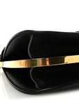 Box Calfskin Medium Bobby Frame Flap Black