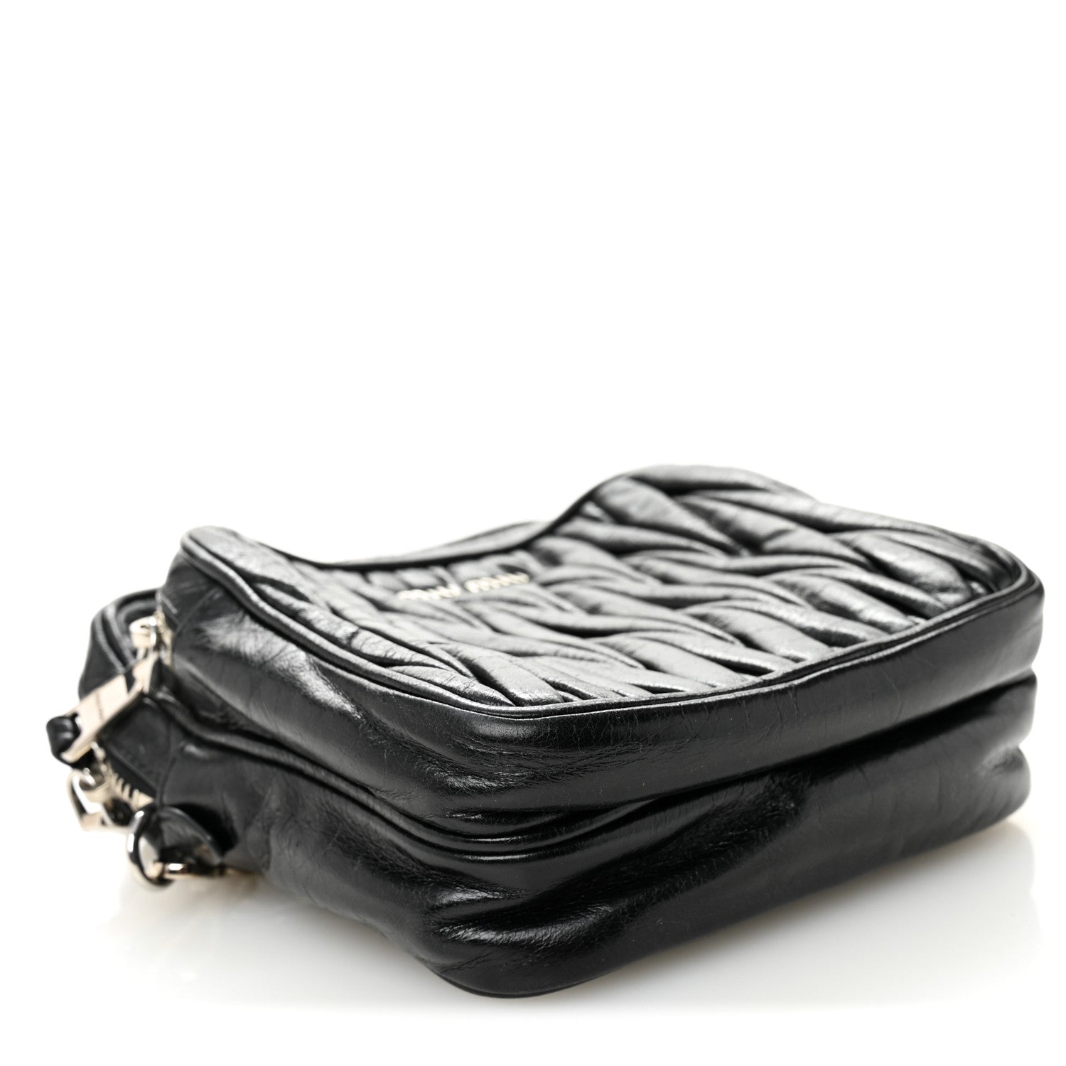 Nappa Matelasse Crossbody Black