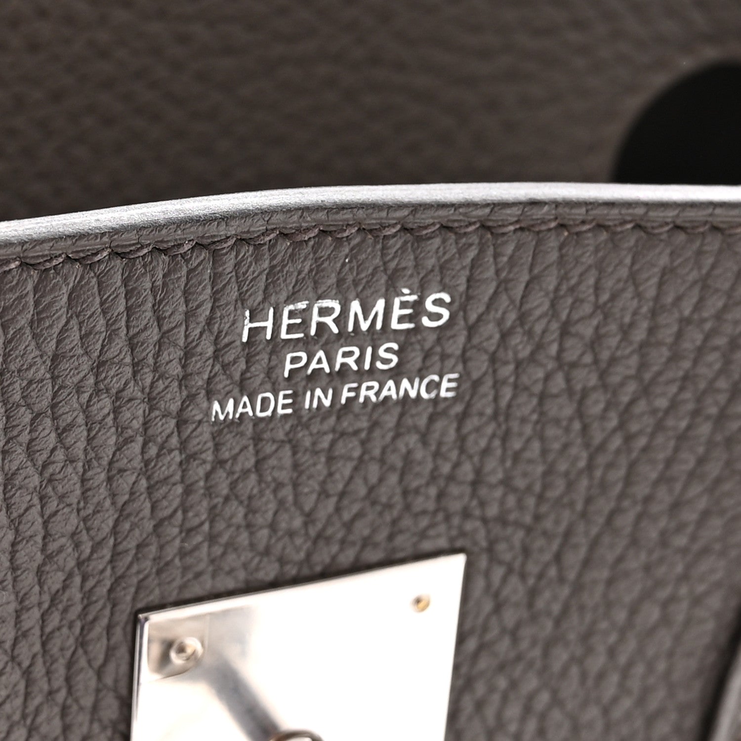 Taurillon Clemence Birkin 35 Etain