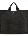 Canvas Herline MM Tote Grey