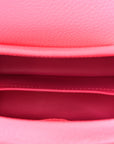 Taurillon Monogram Tuffetage Capucines Mini Fluo Pink
