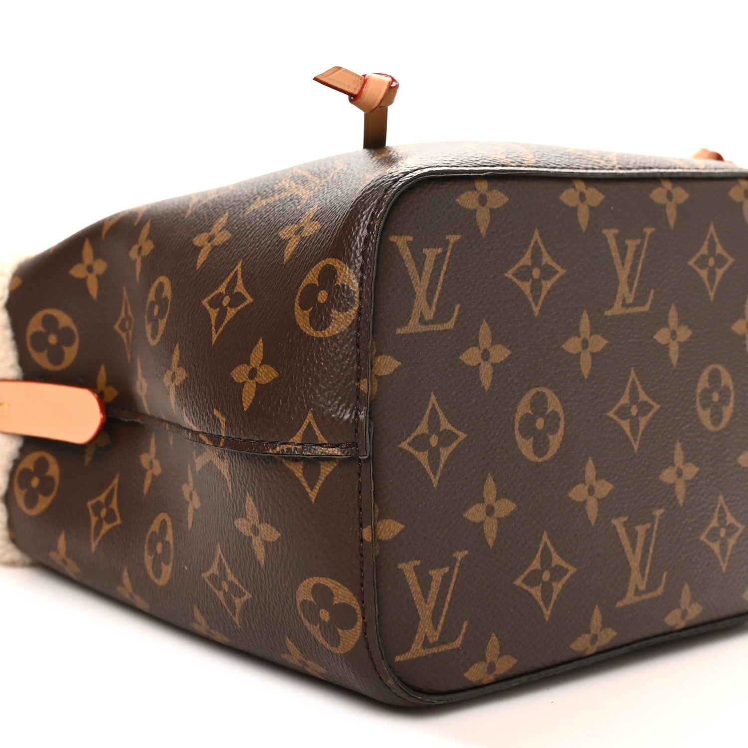 Monogram Shearling Cozygram Neonoe BB