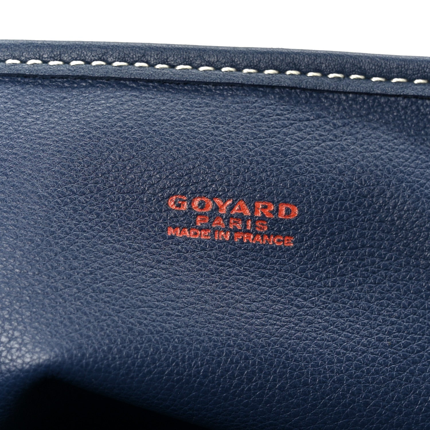 Goyardine Reversible Anjou PM Navy
