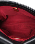 Lambskin Quilted Medium CHNL 19 Flap Black