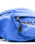 Sport Nylon Logo Embroidered Wheel Beltpack Electric Blue Black