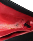 Velvet Matelasse Mini GG Marmont Shoulder Bag Black