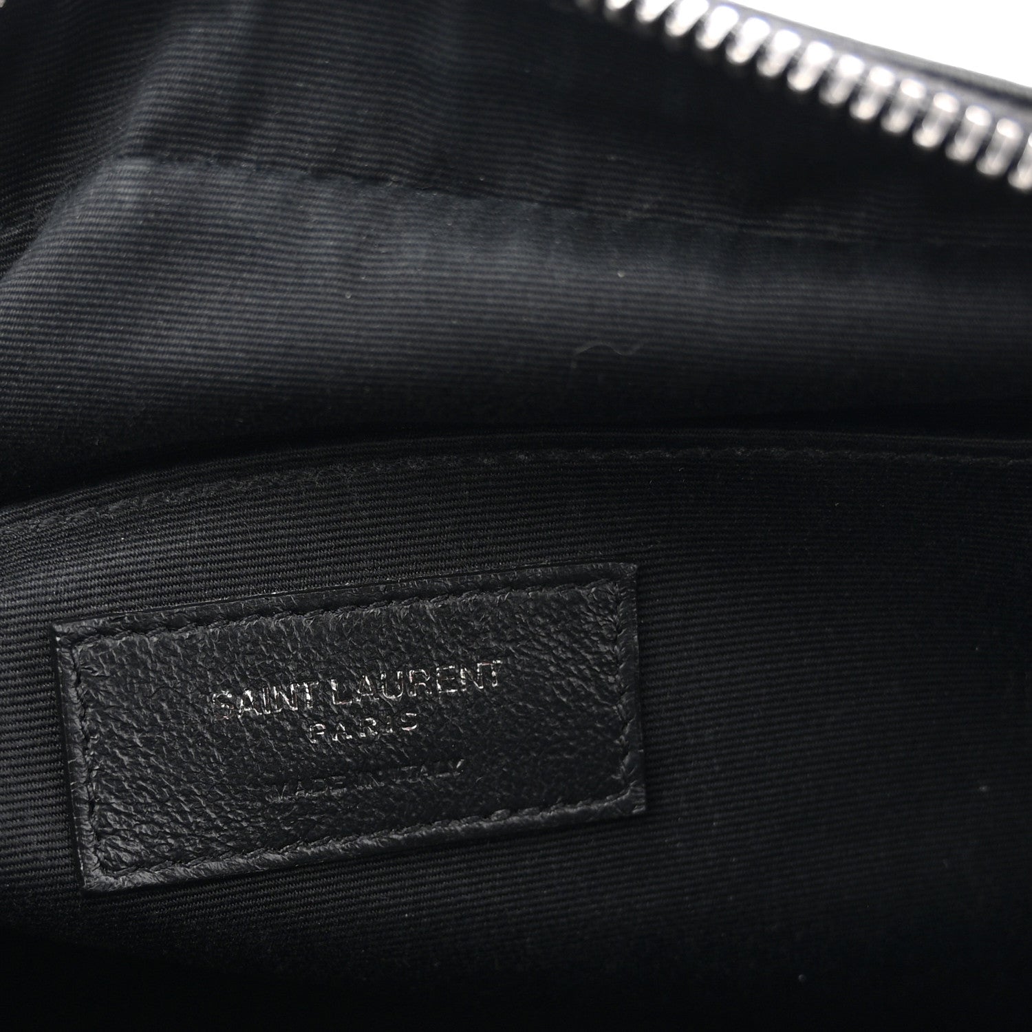 Calfskin Matelasse Monogram Monochrome Lou Camera Bag Black