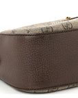 GG Supreme Monogram Web Neo Vintage Shoulder Bag Beige New Acero Crop