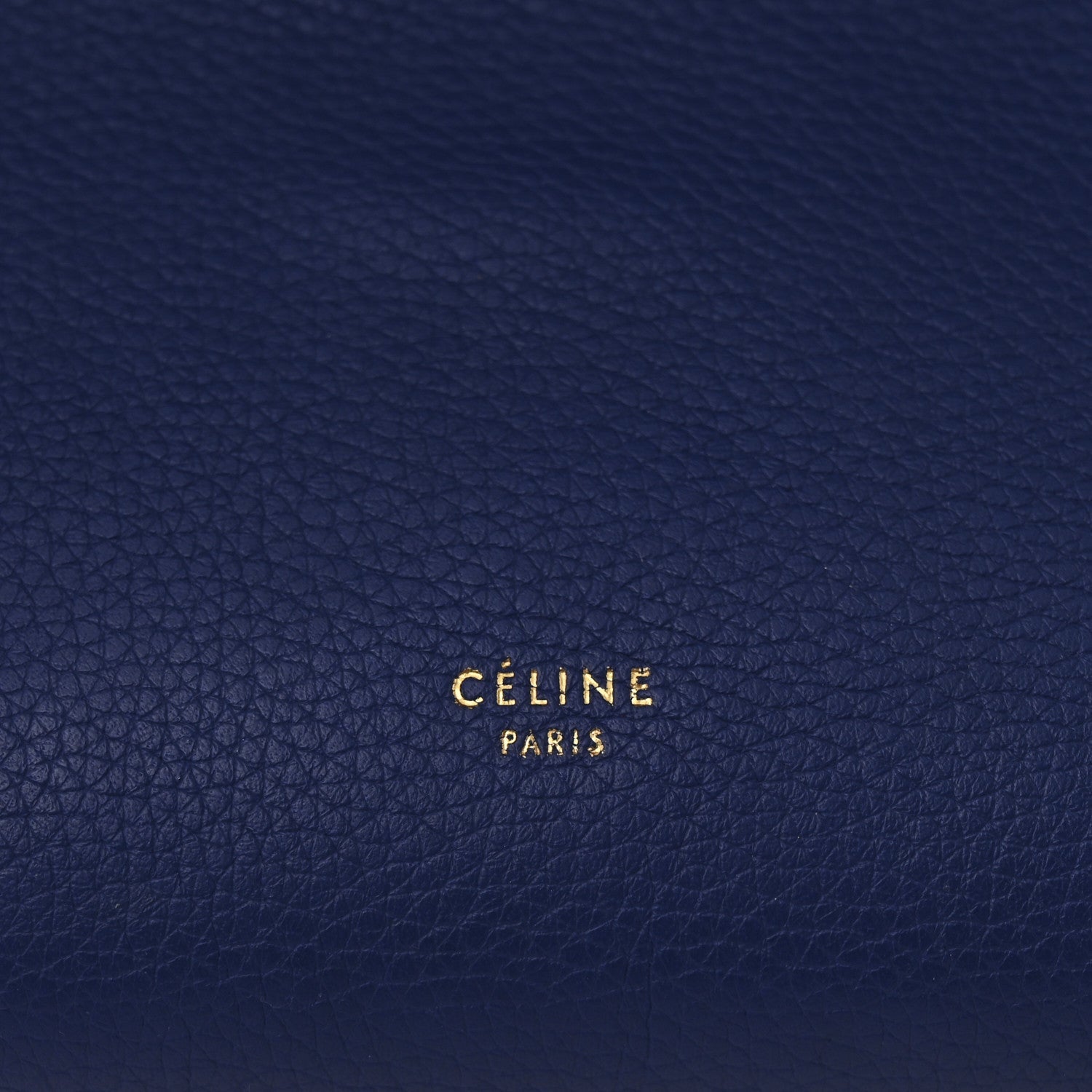 Grained Calfskin Mini Belt Bag Indigo