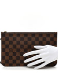 Damier Ebene Neverfull MM GM Pochette