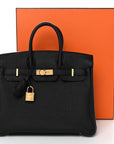 Togo Birkin 25 Black