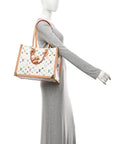 LV X TM Monogram Multicolor Onthego MM White