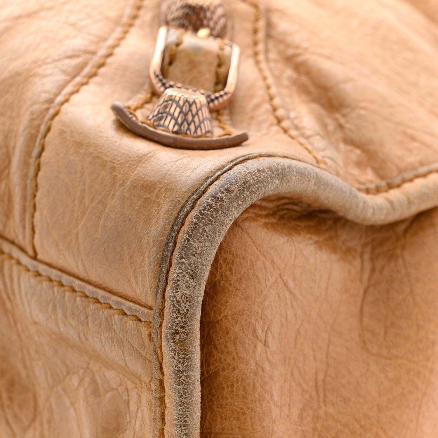 Agneau Giant 12 Rose Gold Hardware City Cumin