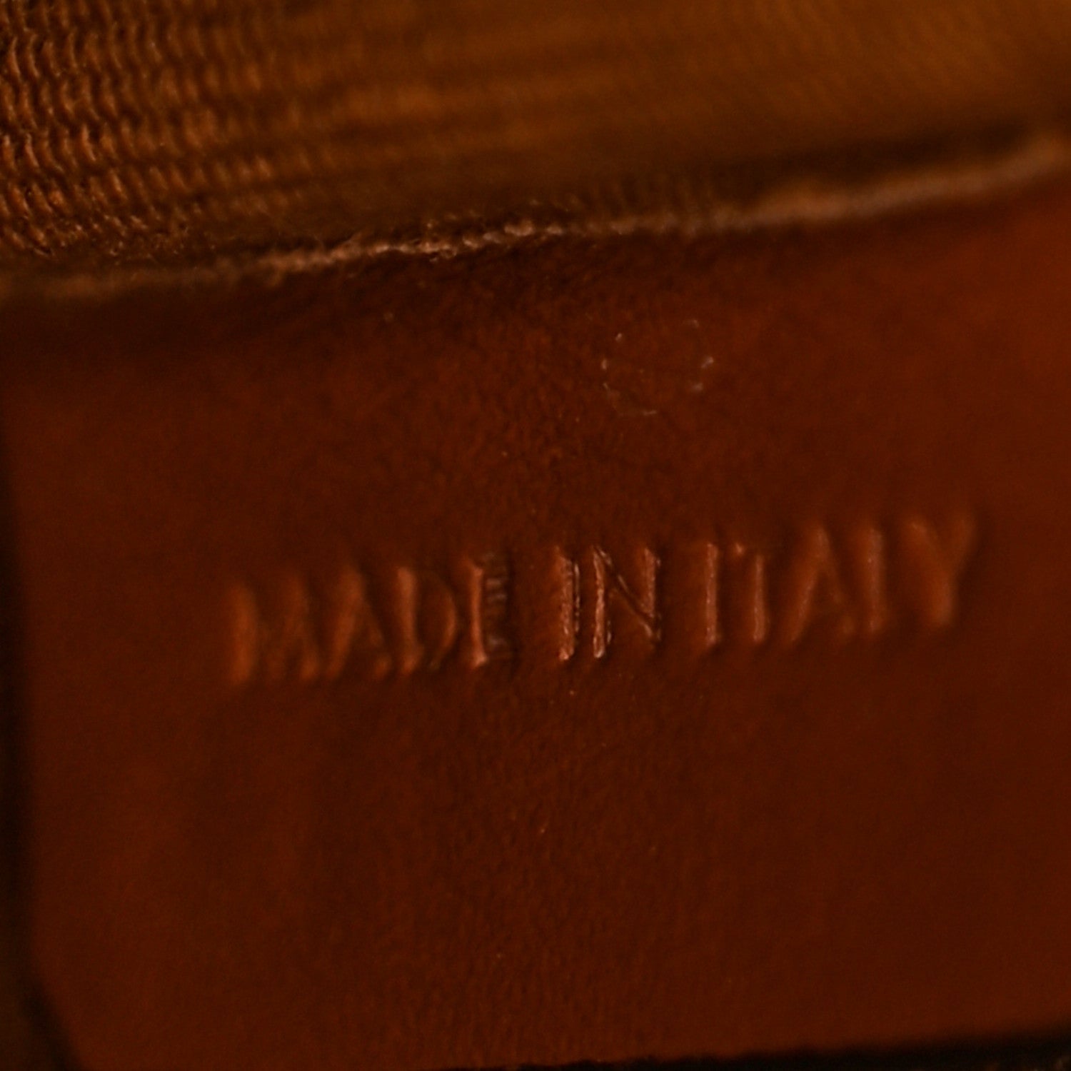 Triomphe Canvas Calfskin Mini Folco Backpack Tan