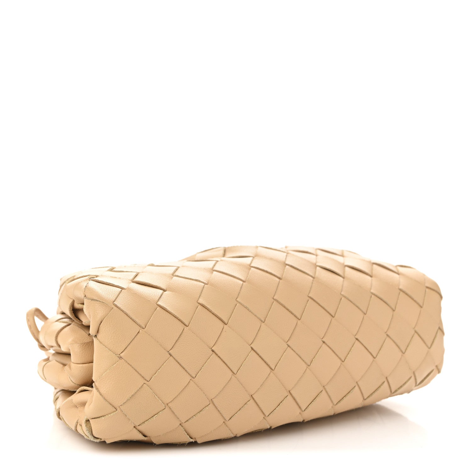 Nappa Intrecciato The Mini Pouch Almond