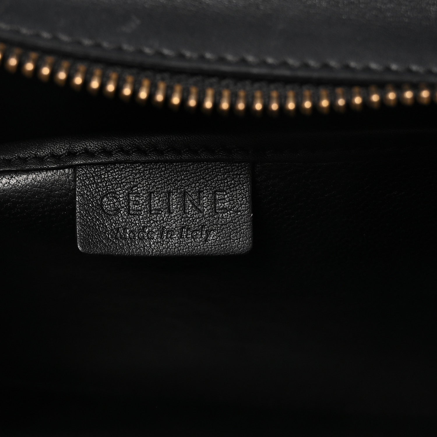 Smooth Calfskin Nano Luggage Black