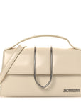 Smooth Calfskin Metal Flap Le Grand Bambino Light Ivory