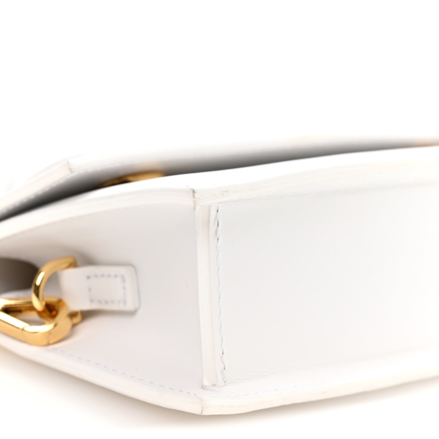 Smooth Calfskin Le Chiquito Long White