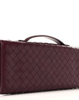 Nappa Intrecciato Long Andiamo Top Handle Clutch Barolo