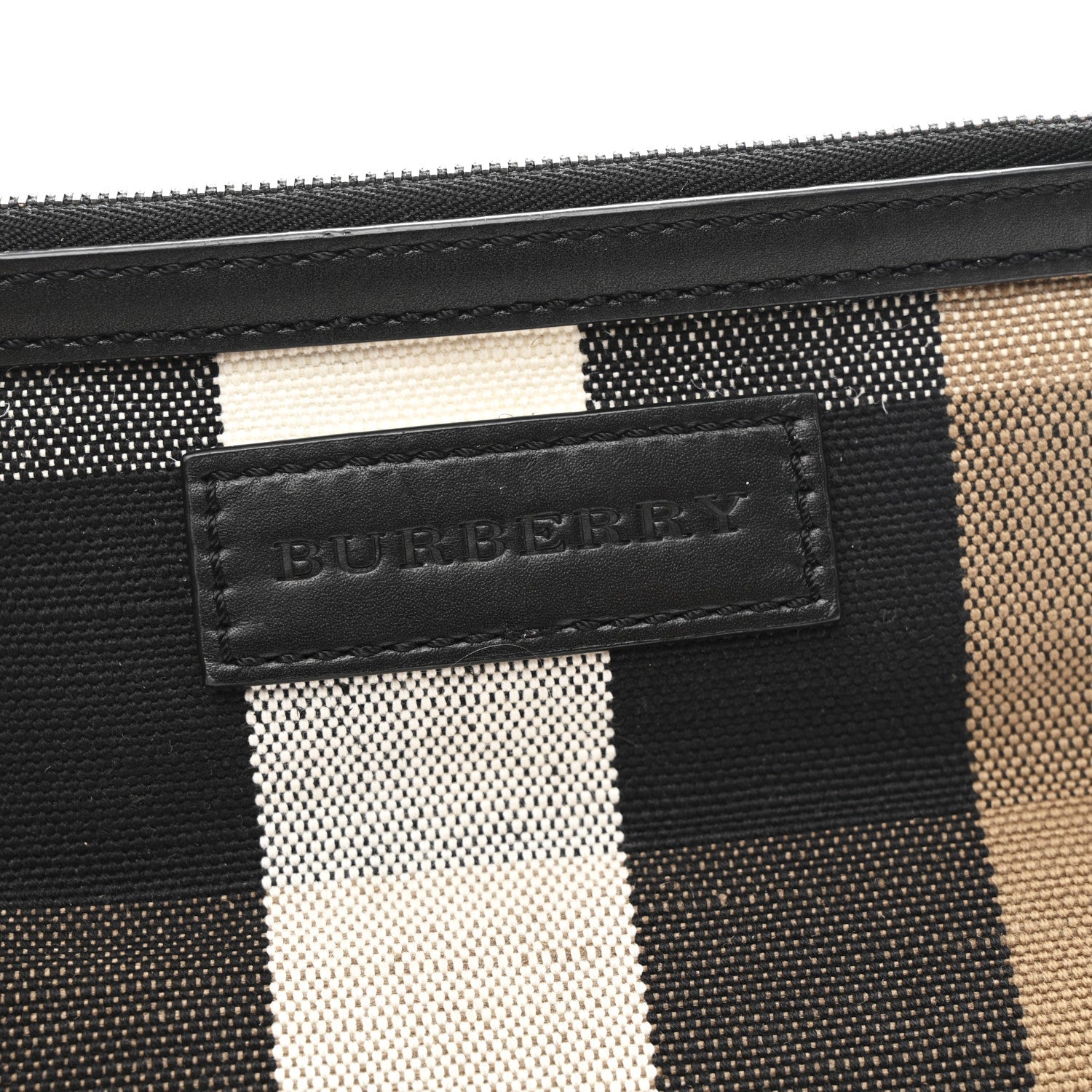 Canvas Mega Check Medium Maidstone Black