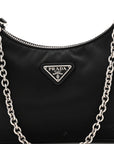 Nylon Re-Edition 2005 Shoulder Bag Black