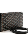 Goyardine Varenne Continental Wallet Black