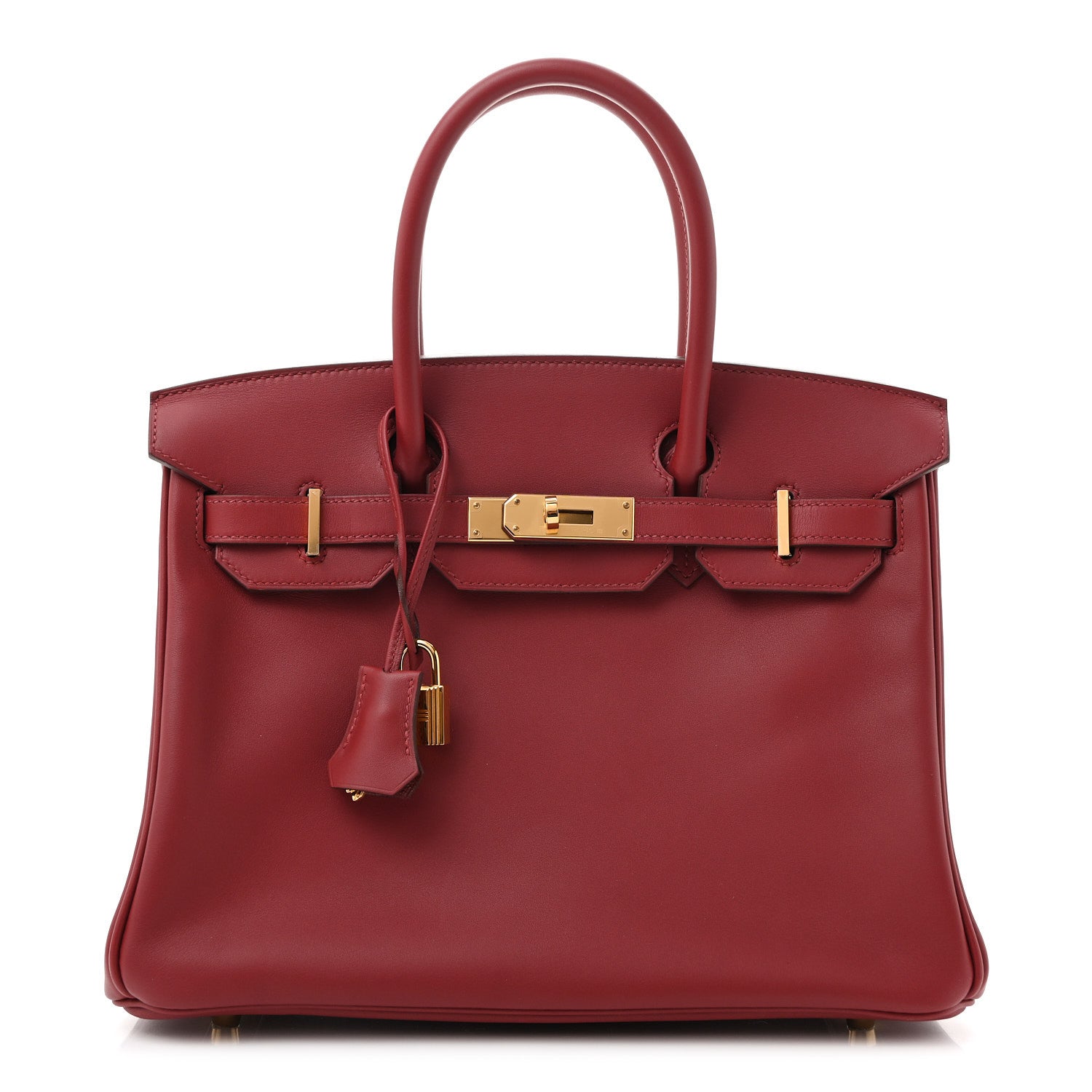 Veau Jonathan Birkin 30 Rouge Vif