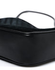 Suede Calfskin Monogram Lou Camera Bag Black