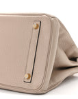 Togo Birkin 30  Gris Tourterelle