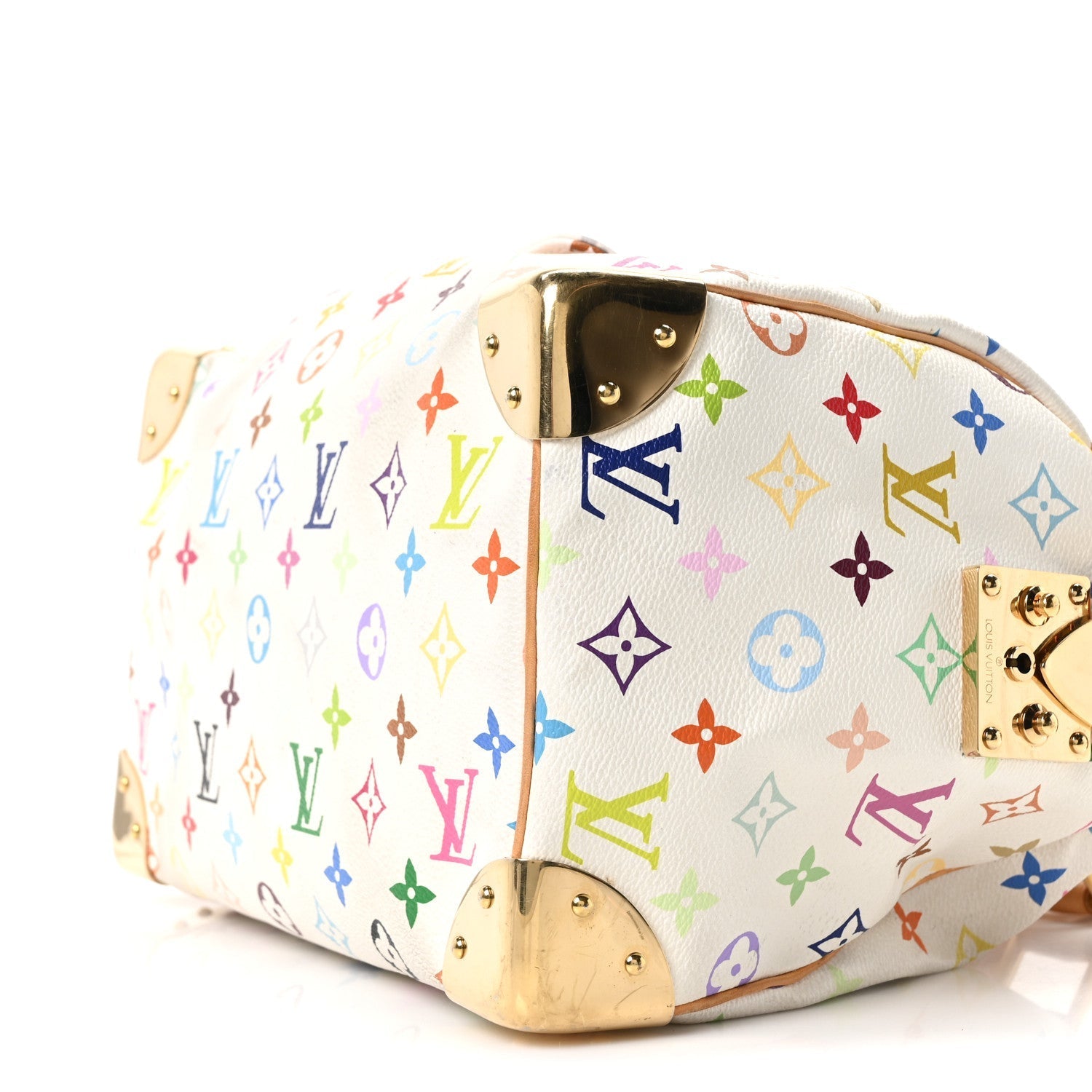 Monogram Multicolor Speedy 30 White