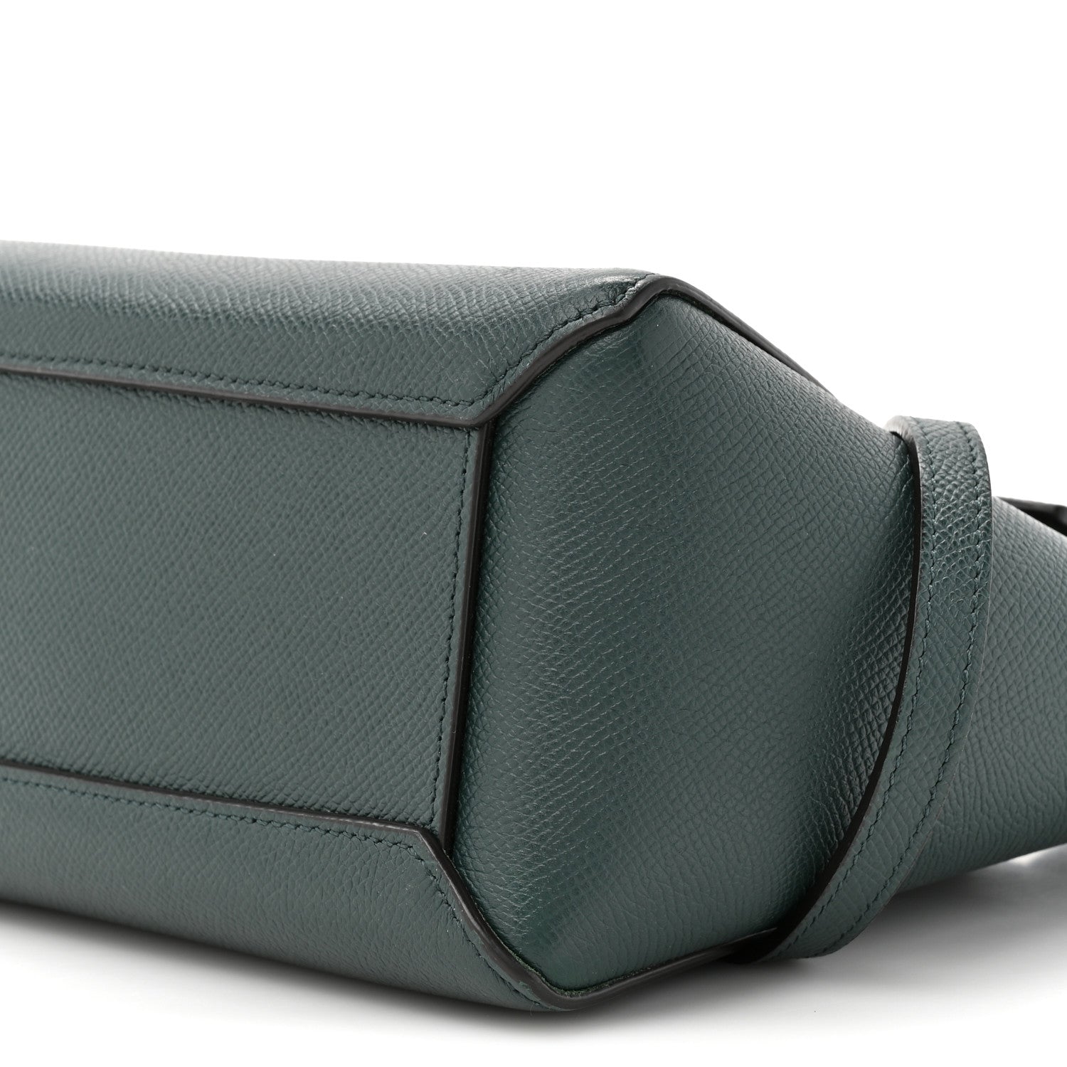 Grained Calfskin Nano Belt Bag Amazone