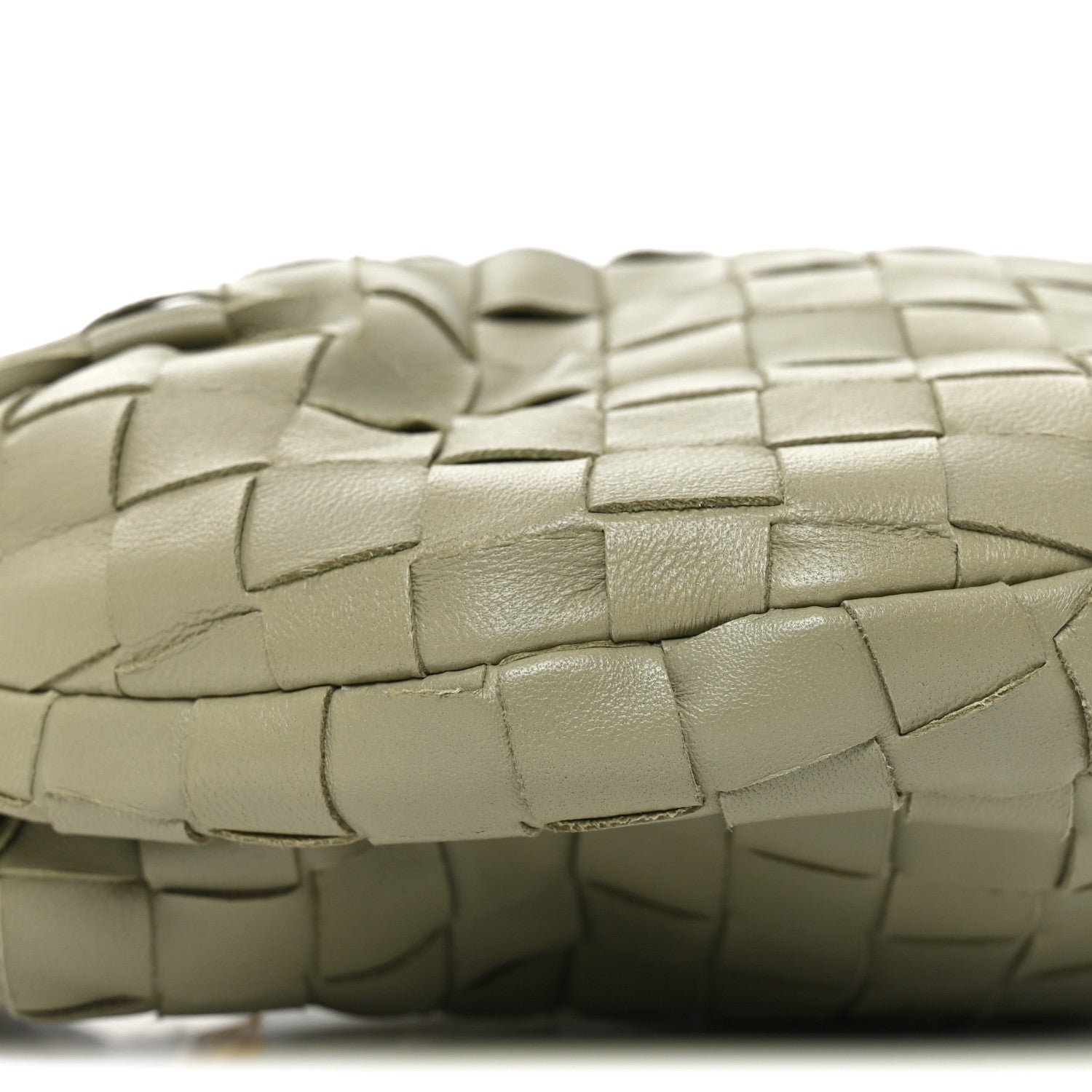 Nappa Intrecciato Mini Jodie Travertine