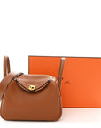 Taurillon Clemence Mini Lindy 20 Gold