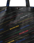 Agneau Logo Print Market XL Shopper Black Black
