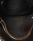 Haymarket Check Medium Golderton Tote Chocolate