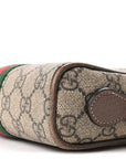 GG Supreme Monogram Web Mini Ophidia Shoulder Bag Brown