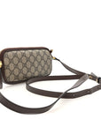 GG Supreme Monogram Web Mini Ophidia GG Bag Brown